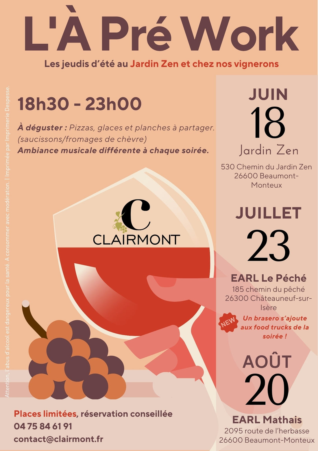 Les "A Pré Work" 2026